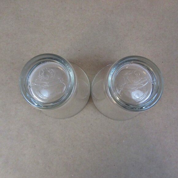 Crown Royal Low Ball Glasses Rocks Glasses made in Italy set of 2 - Picture 2 of 4